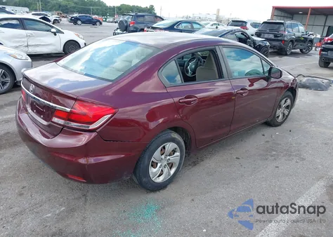 2013 Honda Civic Lx z USA, uszkodzony, nr VIN 19XFB2F51DE071952